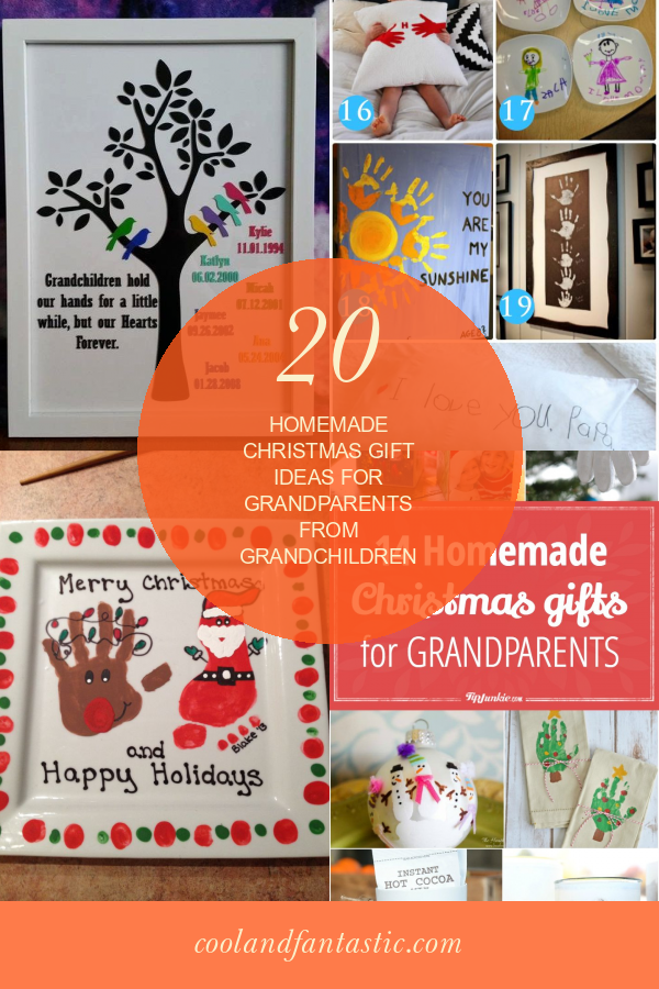 20 Ideas for Homemade Christmas Gift Ideas for Grandparents From